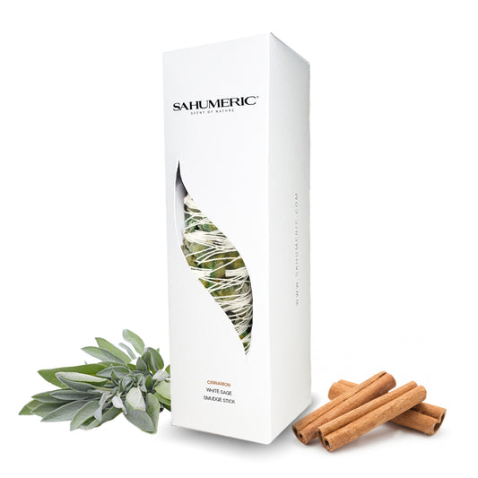 Cinnamon + White Sage Sahumeric® Smudge Stick